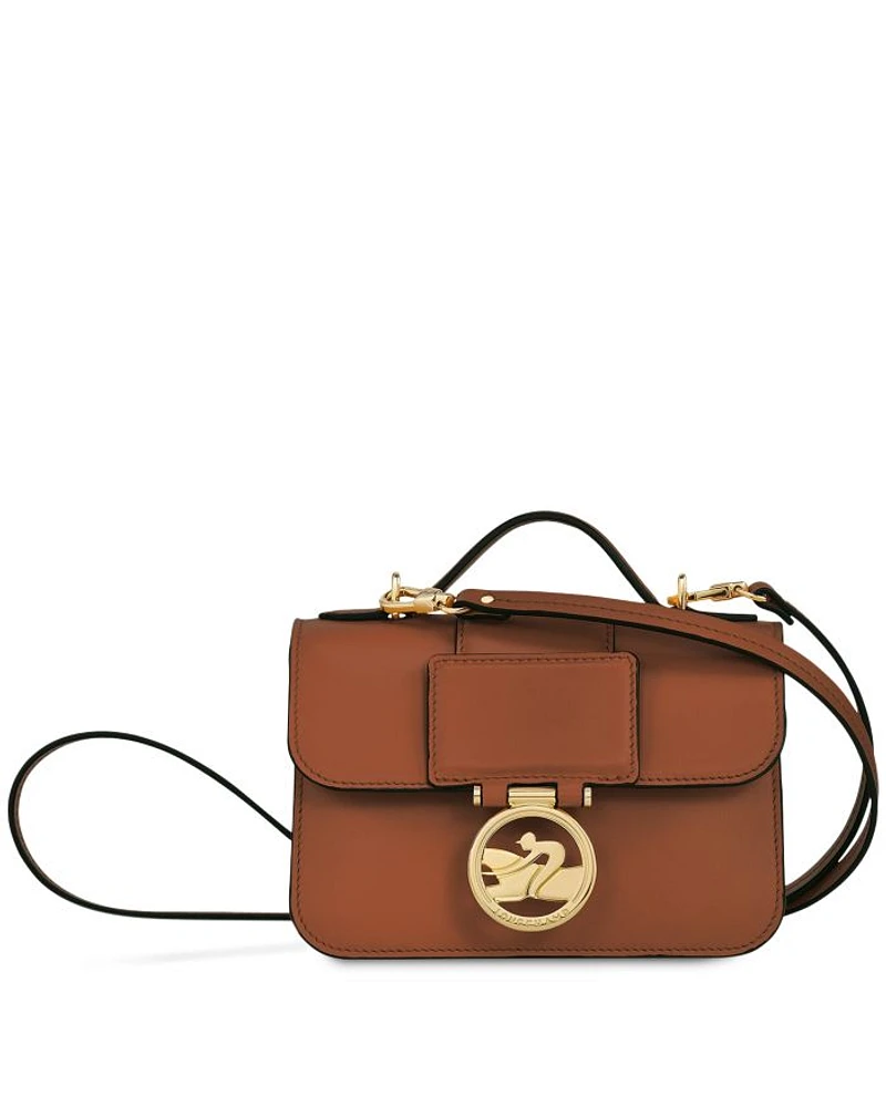 Box-Trot Extra Small Leather Crossbody Bag