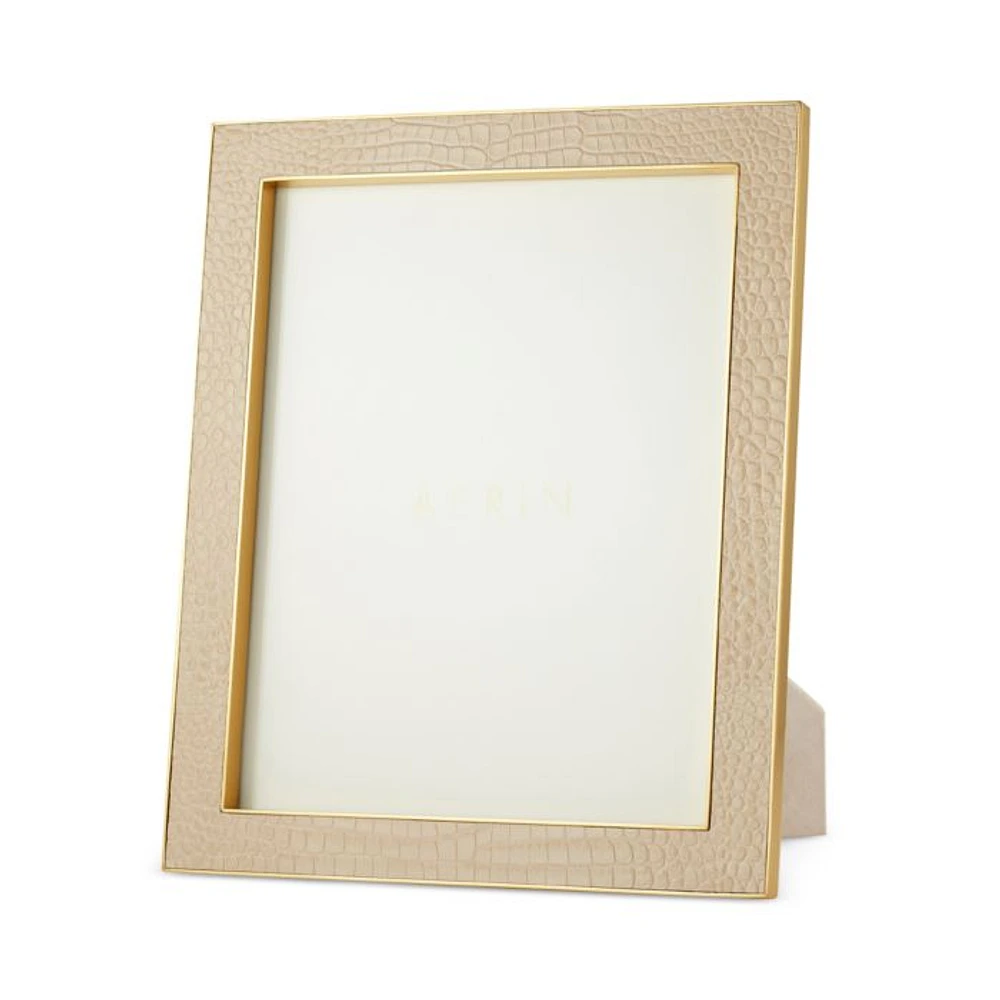 Classic Croc Leather Frame, 8" x 10"
