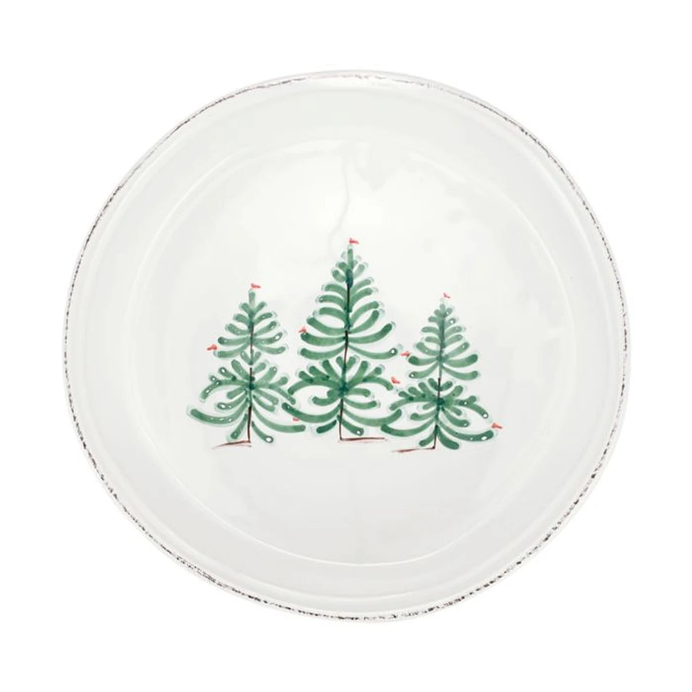 VIETRI Lastra Holiday Pie Dish
