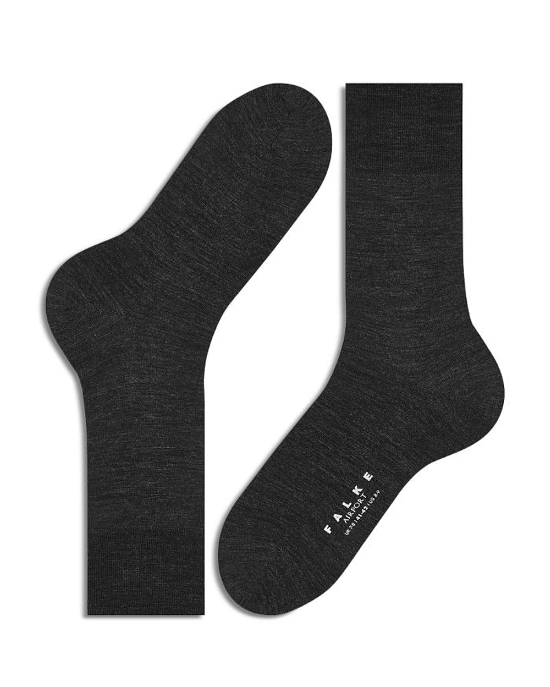 Airport Wool Blend Mélange Socks