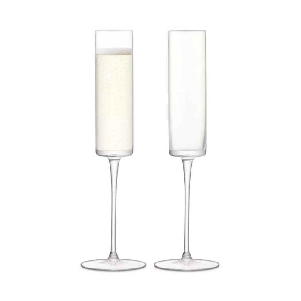 Otis Champagne Flute, Set of 2