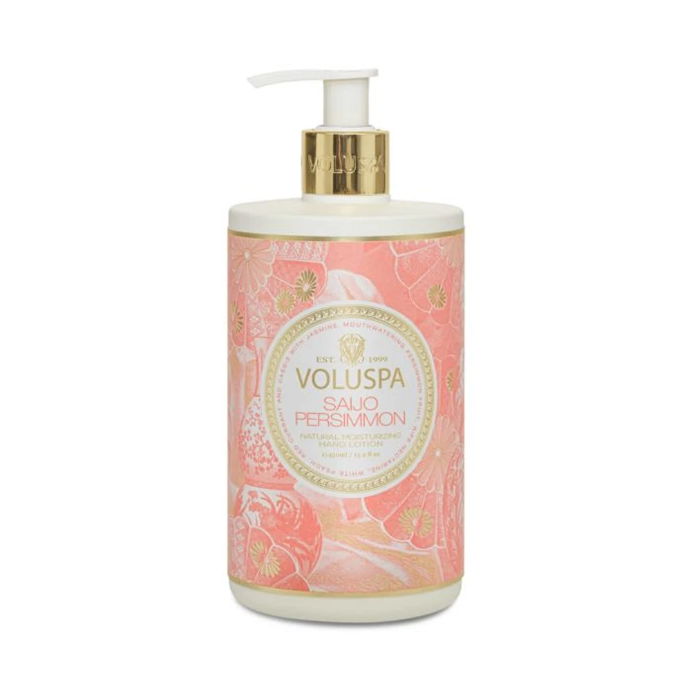 Saijo Persimmon Hand Lotion, 15.2 oz.