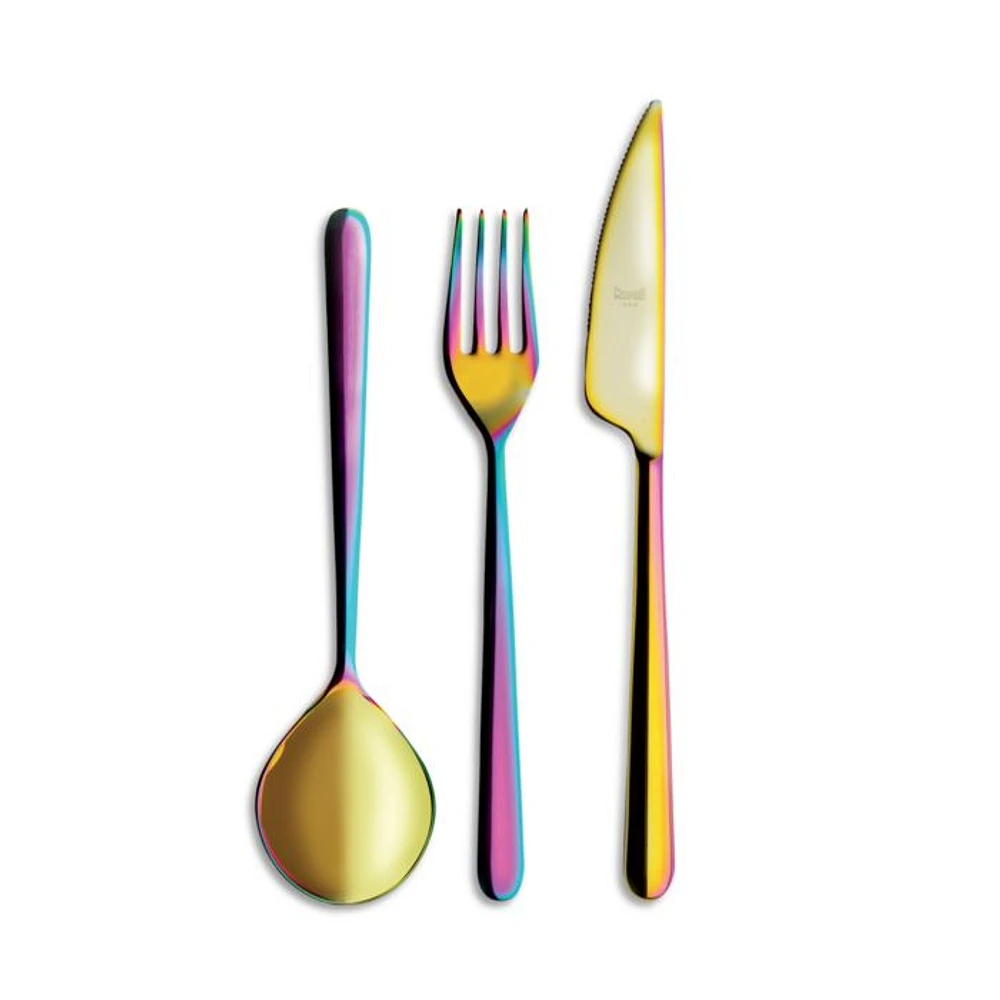 Linea Rainbow 3 Piece Serving Set