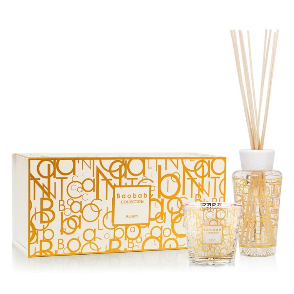 My First Baobab Candle & Diffuser Gift Box - Aurum