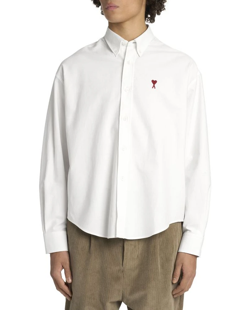 De Coeur Boxy Fit Button Down Shirt