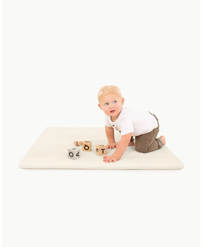 Ivory Square Padded Play Mat