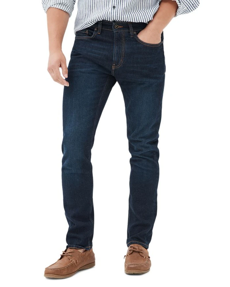 Sutton Straight Leg Jeans Dark Blue