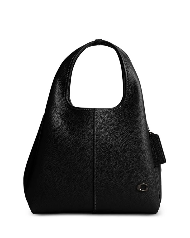 Lana 23 Pebbled Leather Shoulder Bag