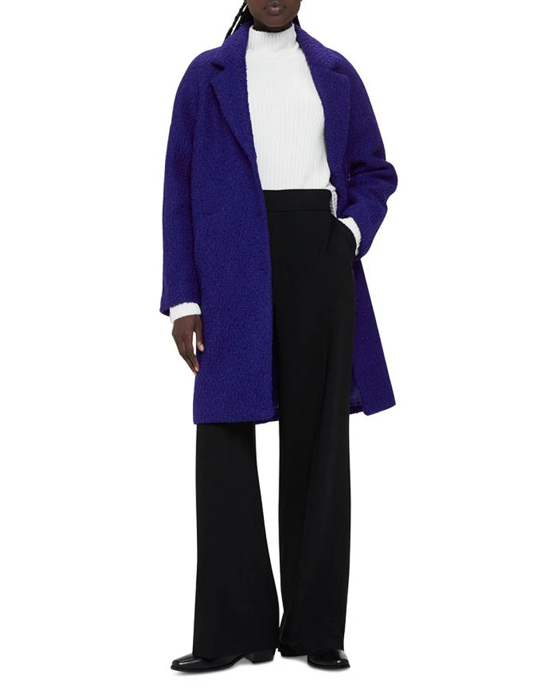 Wool Boucle Coat
