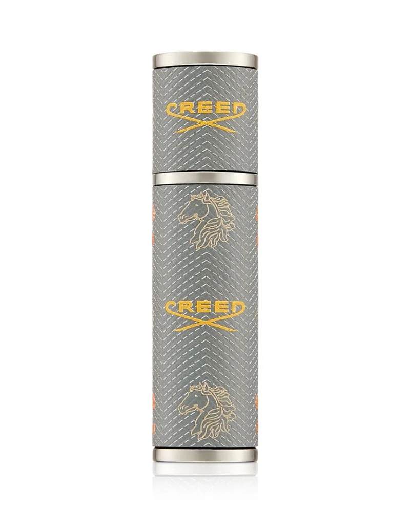 Gray Leather Travel Atomizer 0.16 oz.
