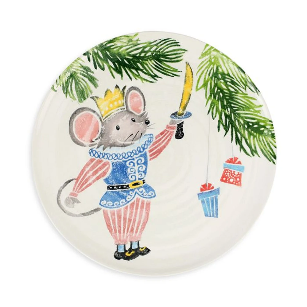 Nutcrackers Mouse King Round Platter