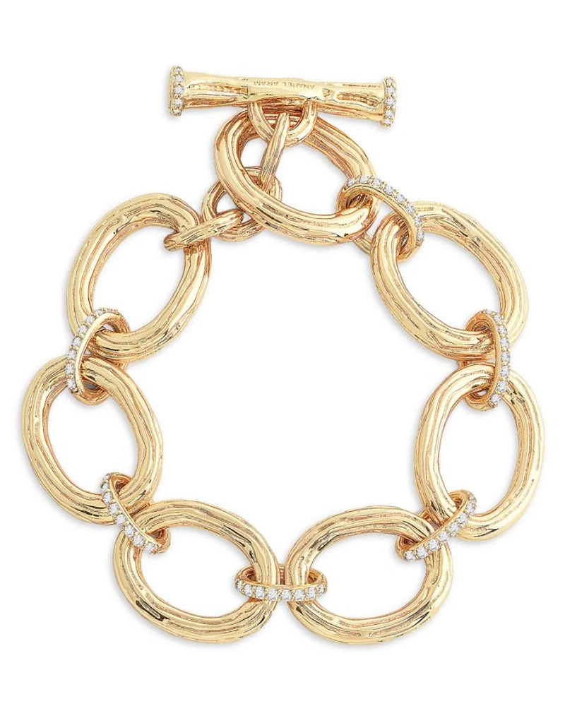 Enchanted Forest Chain Bracelet in 18K Gold Plated