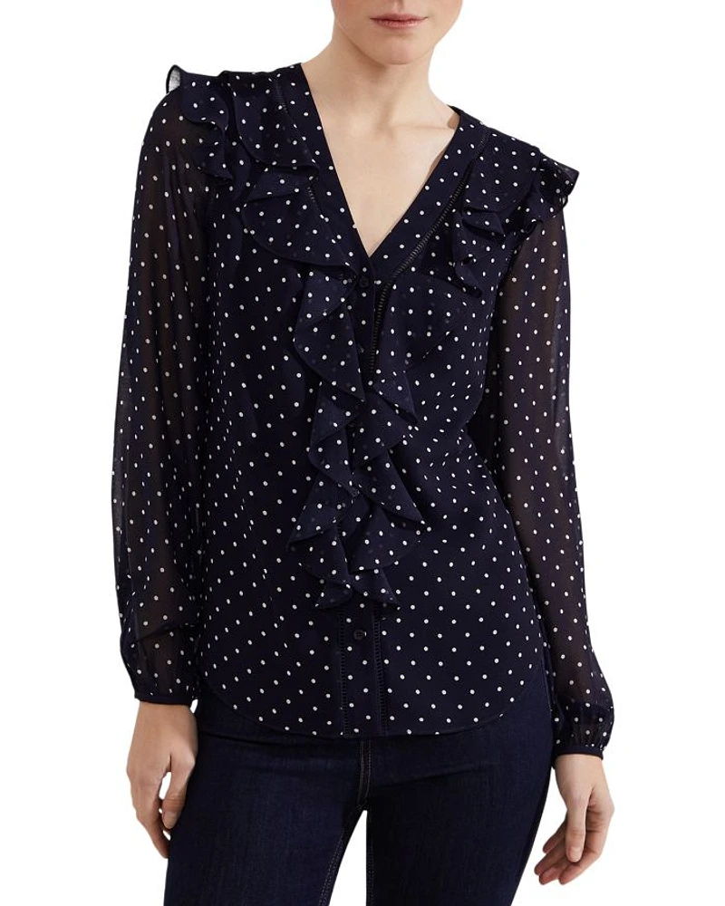 Rosana Ruffled Top