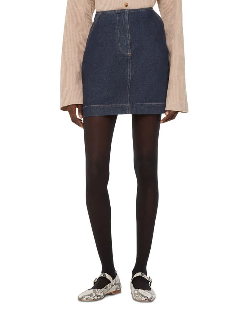 Denim Mini Skirt