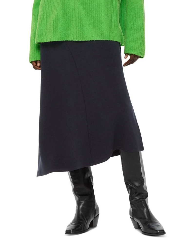 Ottoman Asymmetrical Midi Skirt