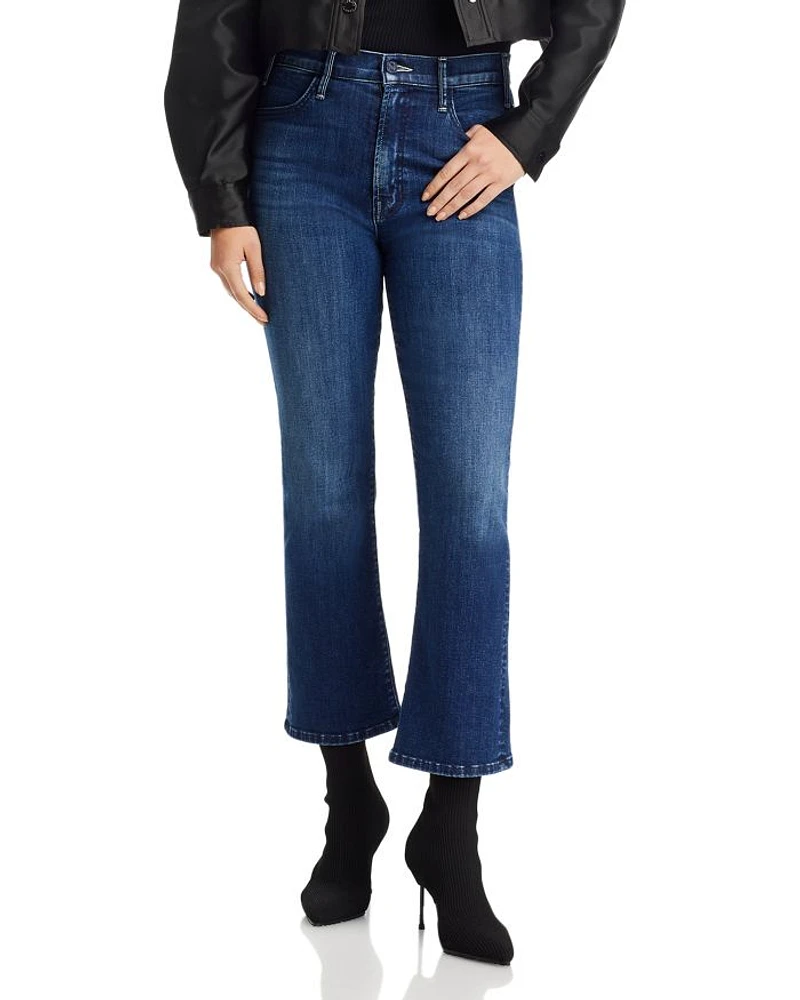 The Lil' Hustler Petites High Rise Cropped Straight Jeans Heirloom