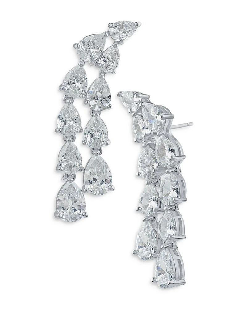 Pearl Waterfall Earrings
