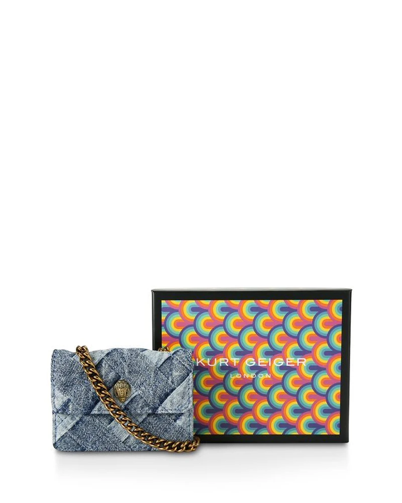 Micro Kensington Denim Crossbody Bag