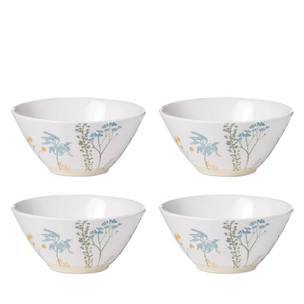 Wildflowers All-Purpose Bowls, Set of 4