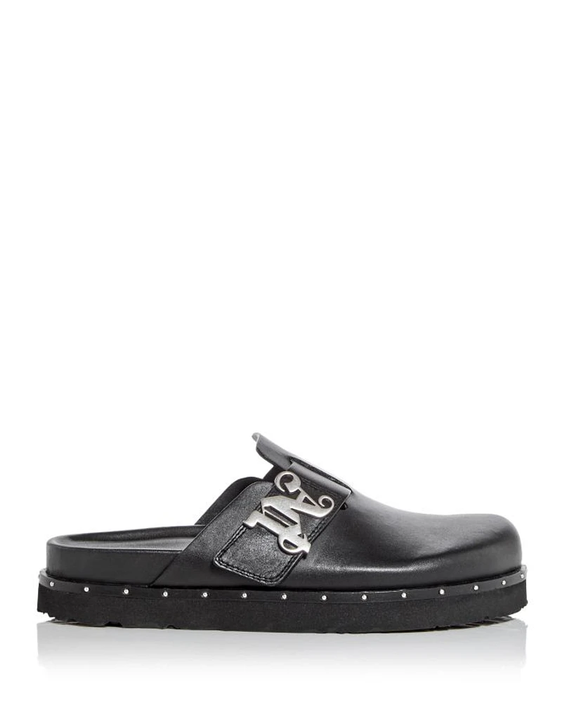 Men's Studded Clog Mules