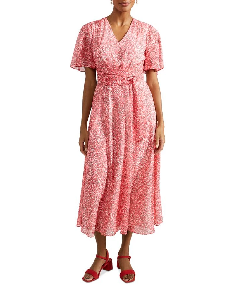 Marie Floral Print Dress