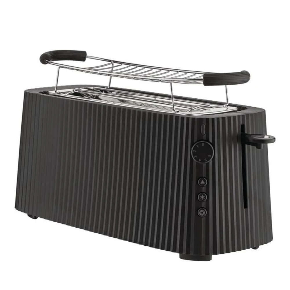 Plisse 4 Slice Toaster, Black
