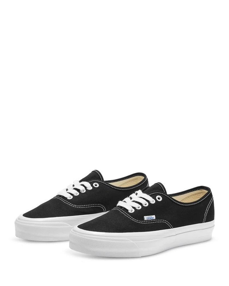 Women's LX Authentic ReIssue Black Low Top Sneakers