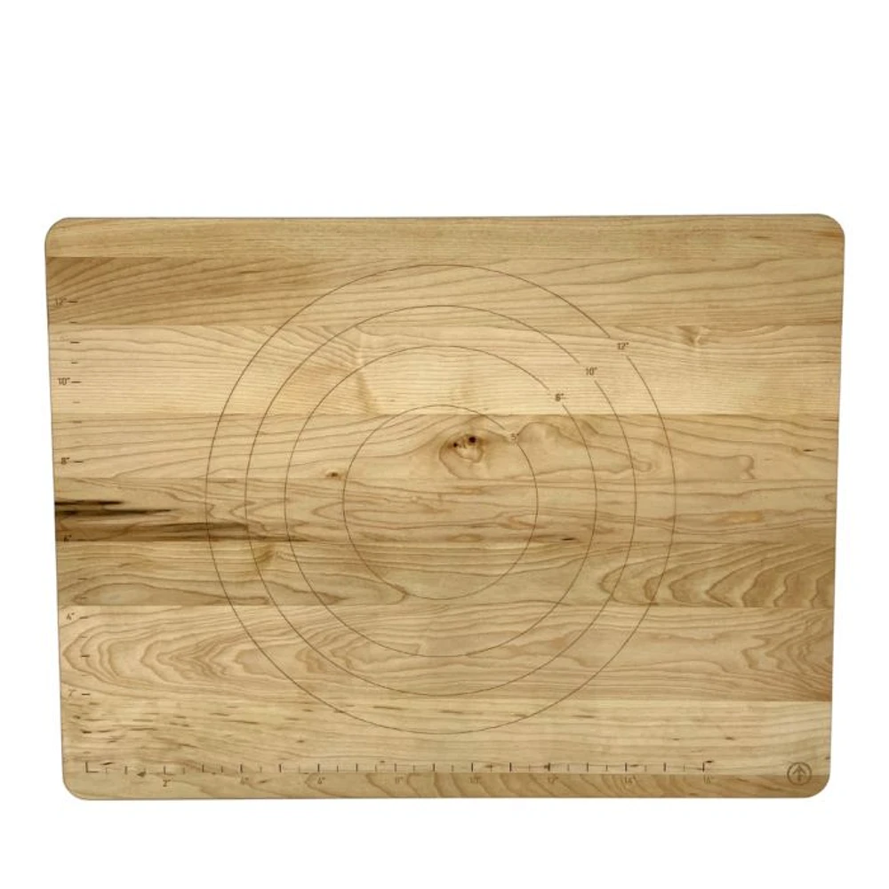 20" Maple Pastry Board with Cleat