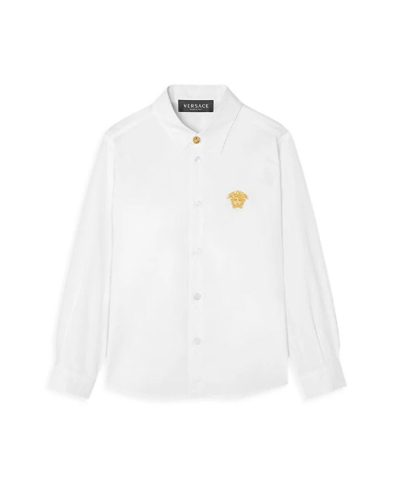 Girls' Medusa Embroidered Shirt - Big Kid