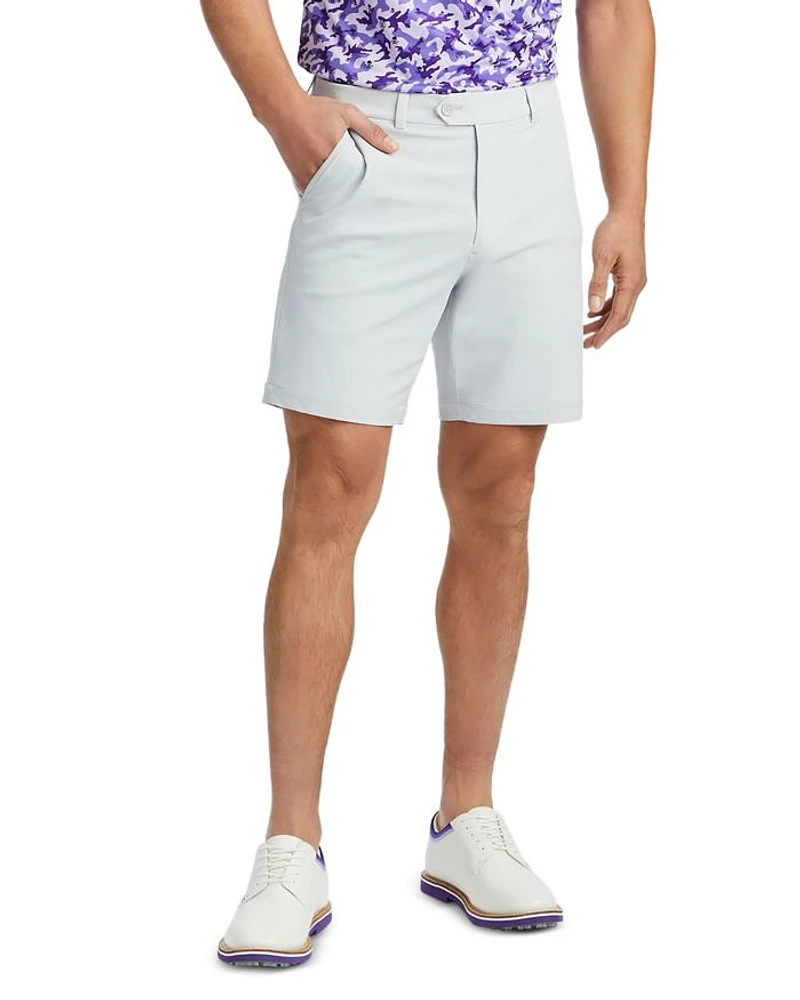 Maverick 4 Way Stretch Slim Straight Fit 8" Shorts