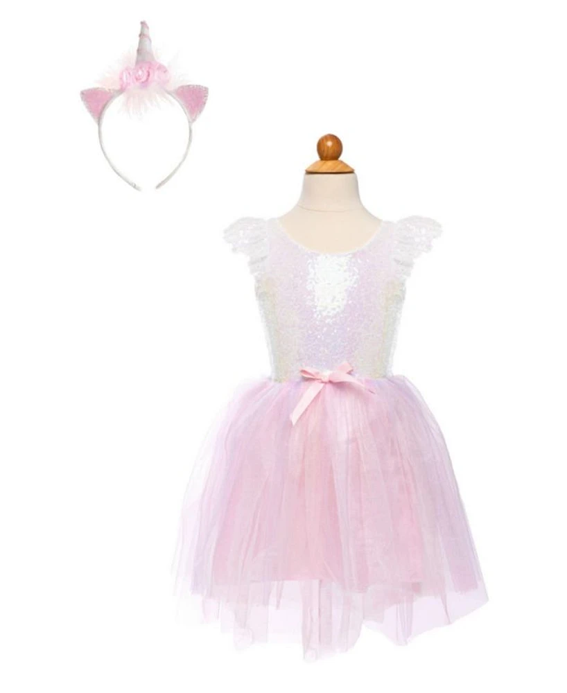 Dreamy Unicorn Dress & Headband - Ages 3-6