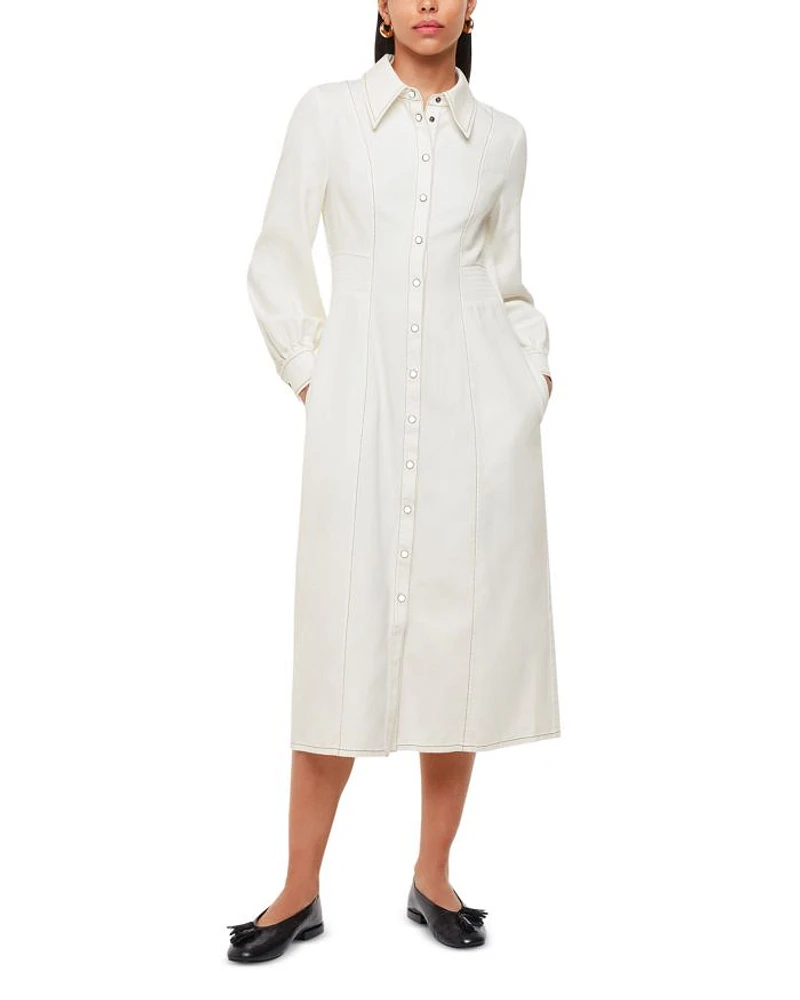 Harlowe Denim Midi Dress