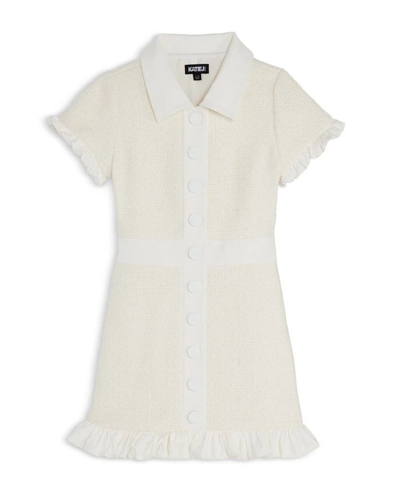 Girls' Cordelia Boucle Dress - Big Kid