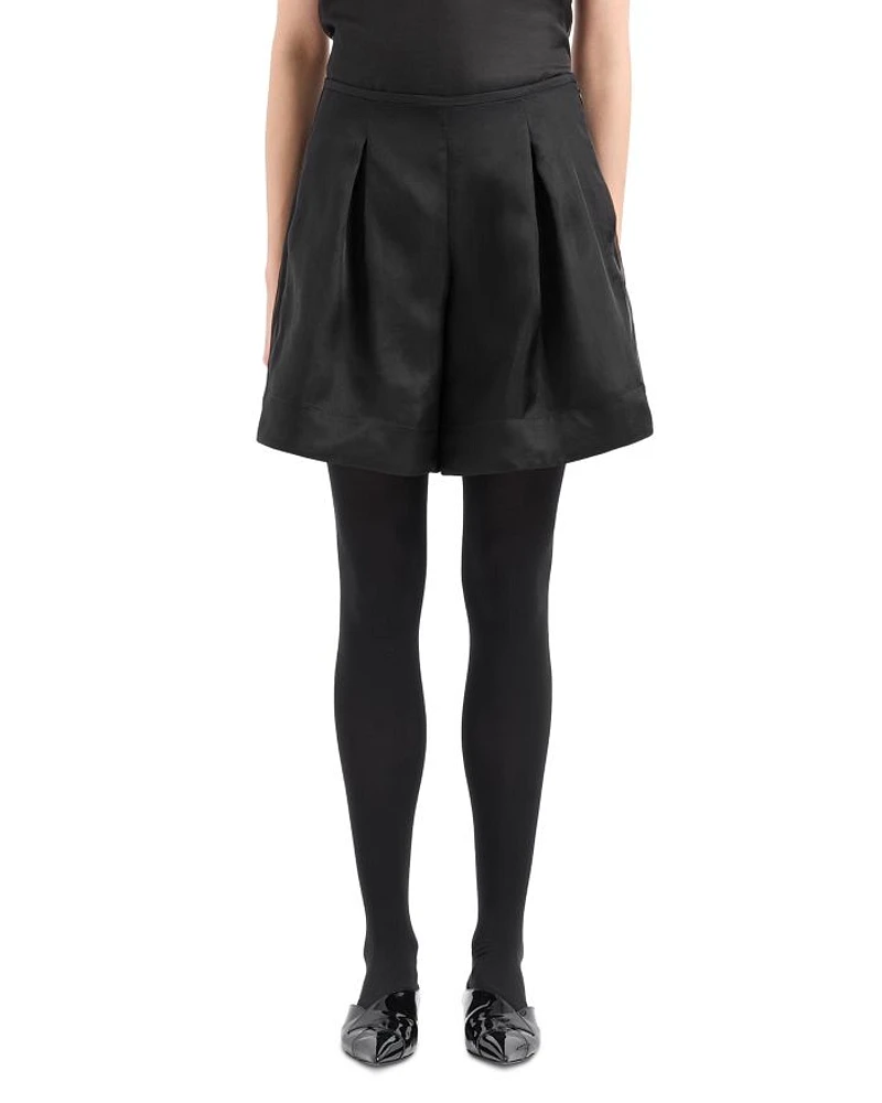 Silk Organza Shorts