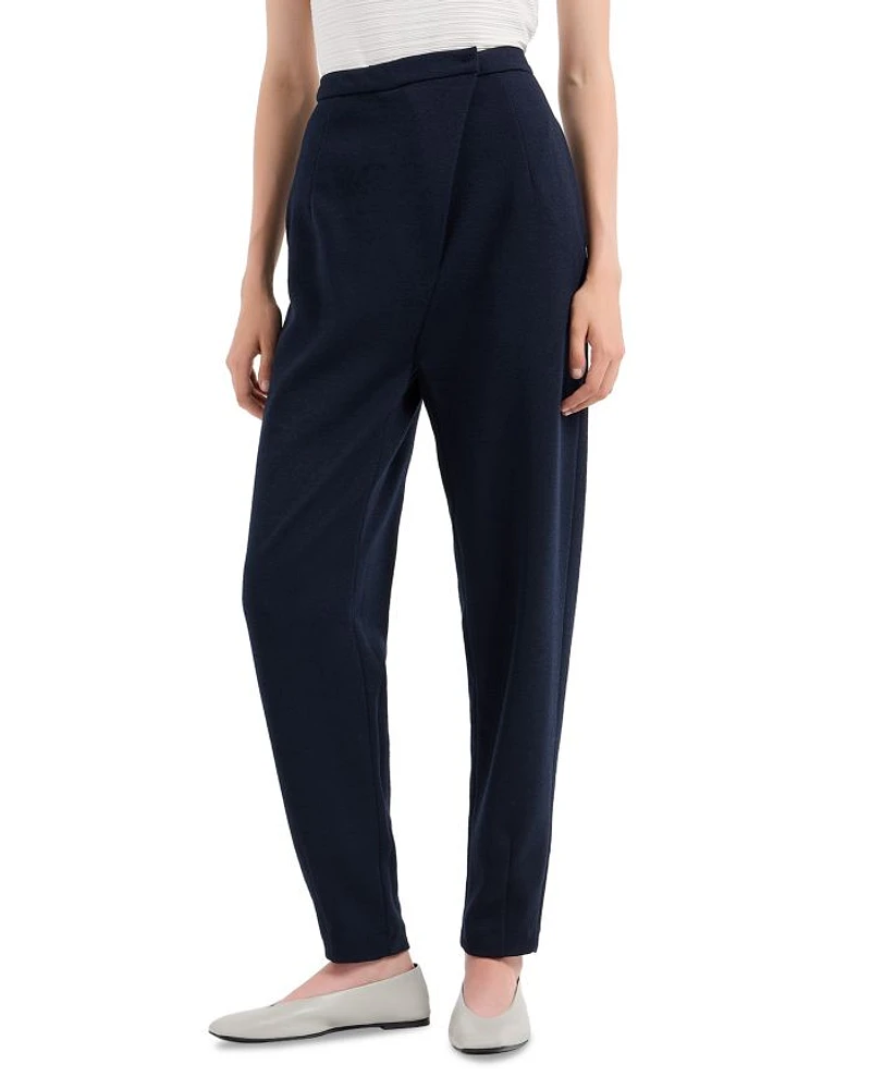 Texturized Jersey Trousers