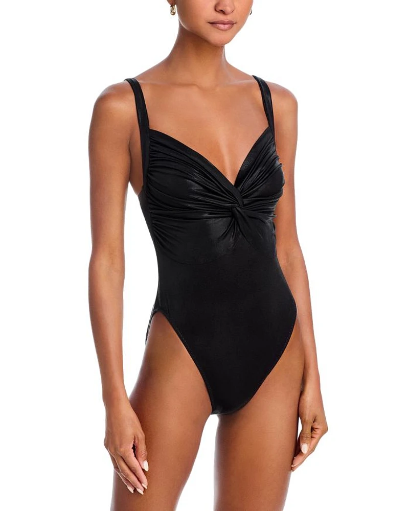 Twist One Piece Swimsuit
