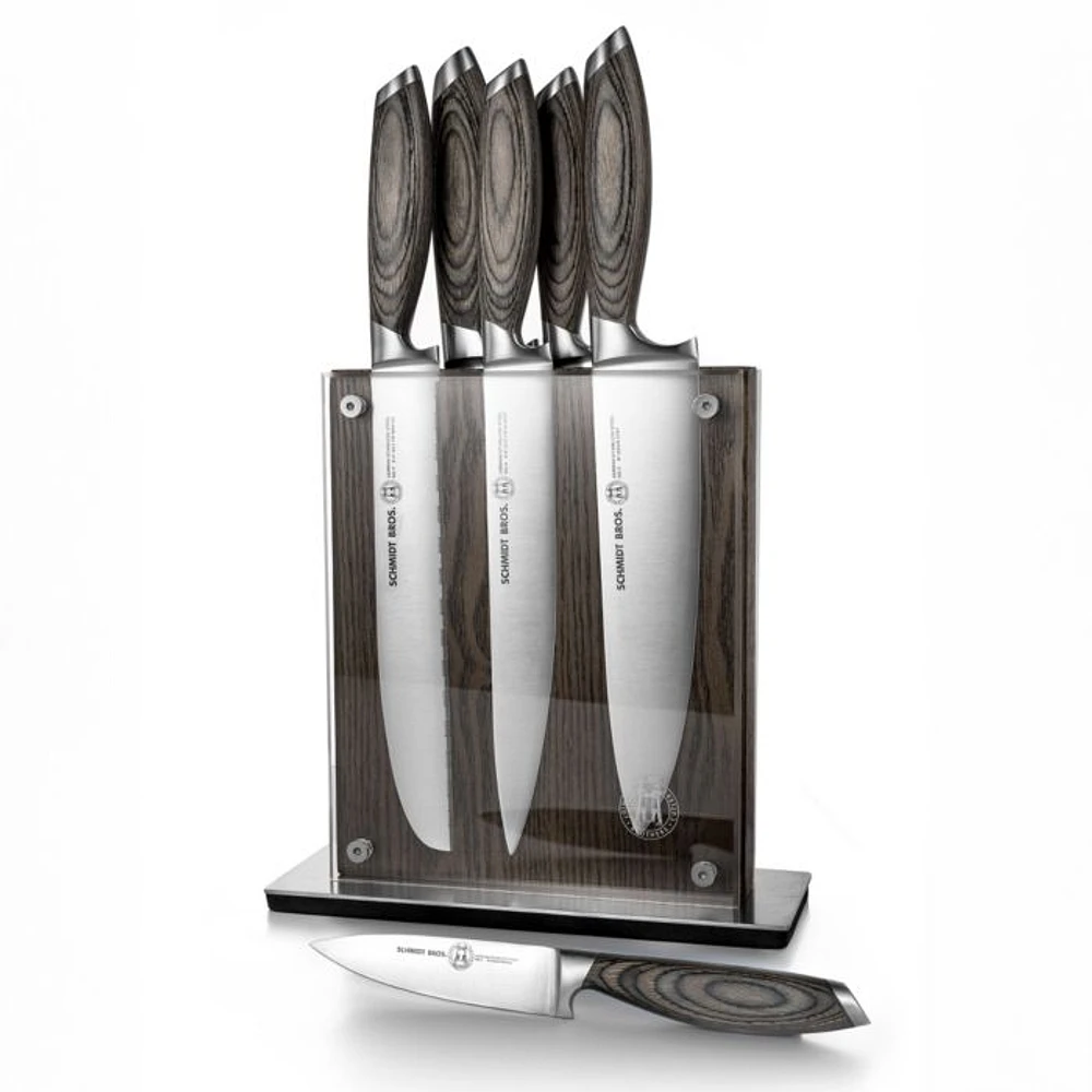 Cutlery Bonded Ash 7-Pc. Knife Block Set