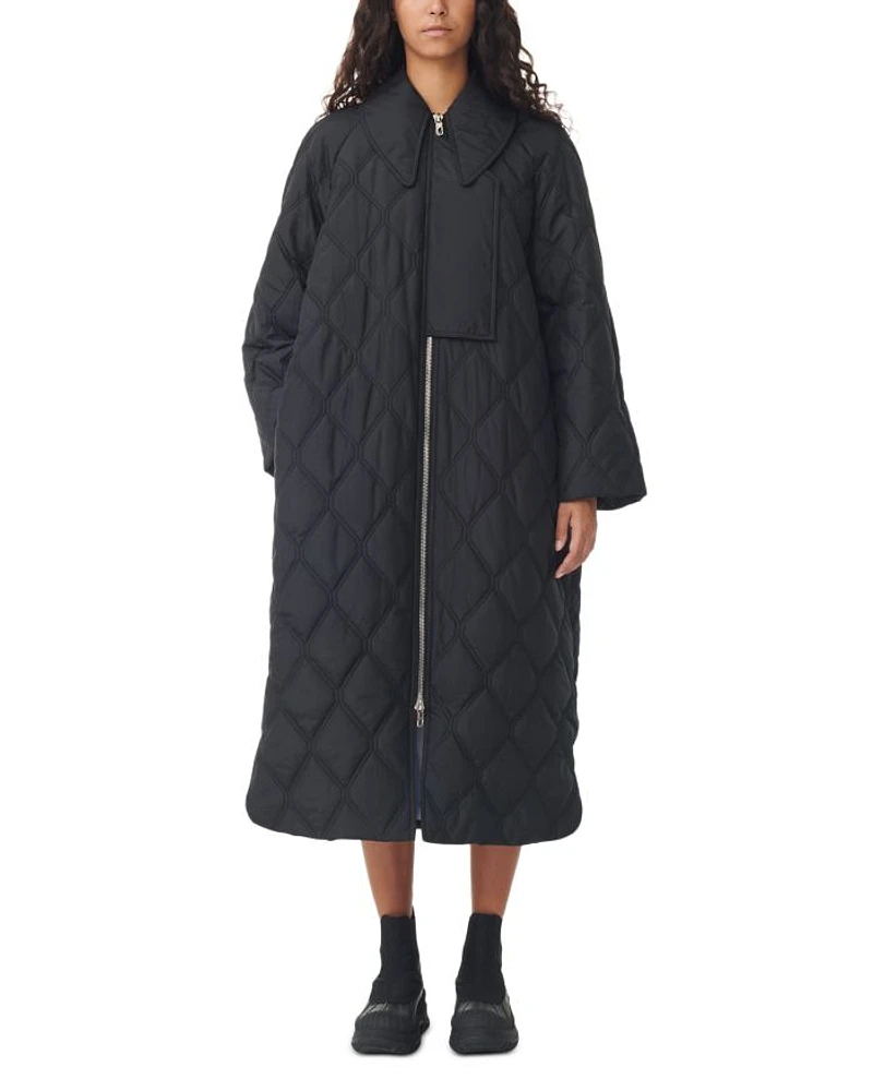 Ripstop Quilted Coat