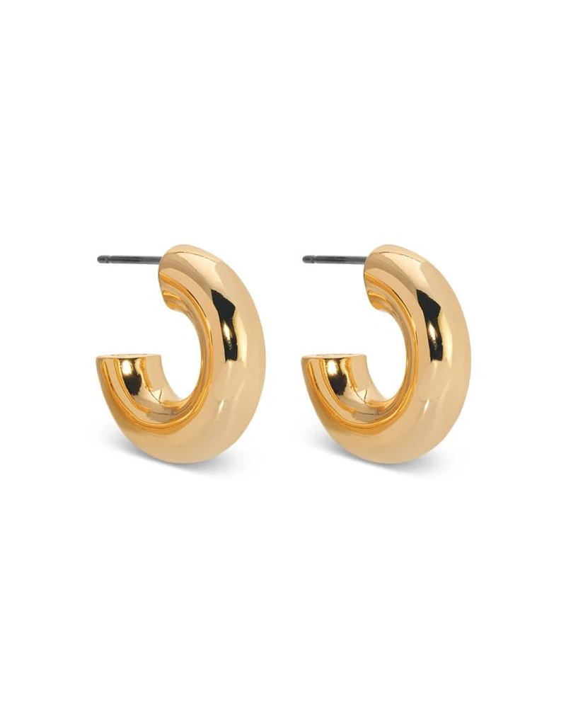 Mini Thick Classic Hoop Earrings