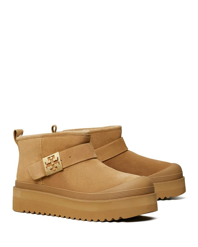 Women's Mellow Shearling Lined Platform Boots