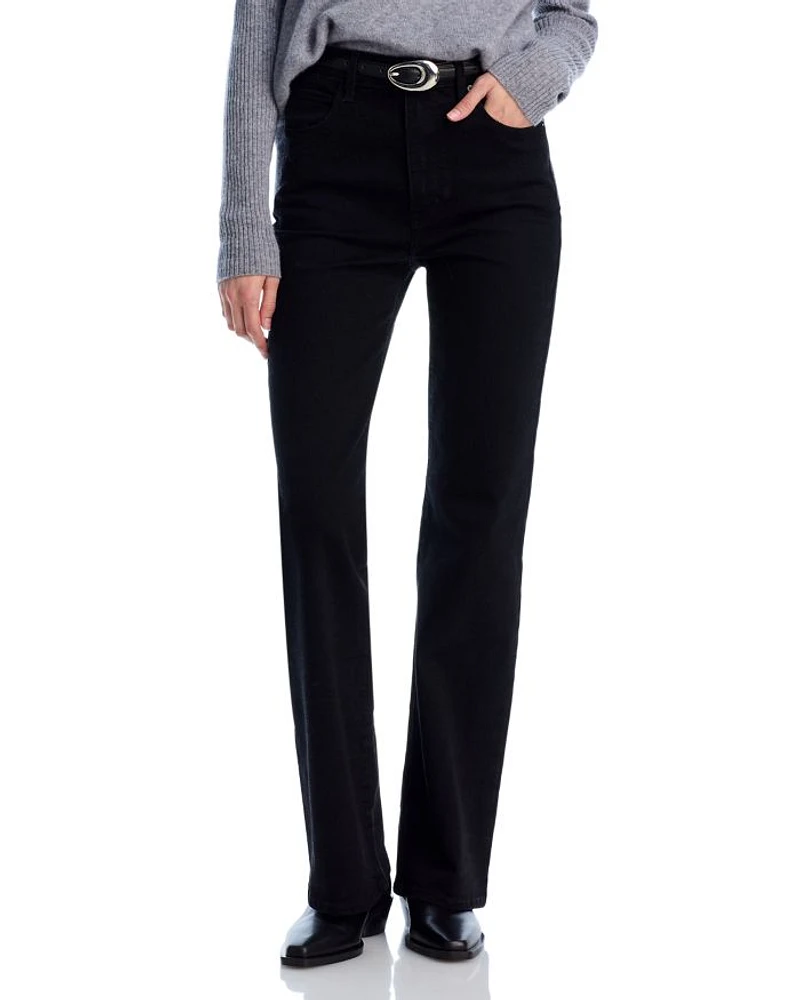 The Arrow High Rise Straight Leg Jeans Smokescreen
