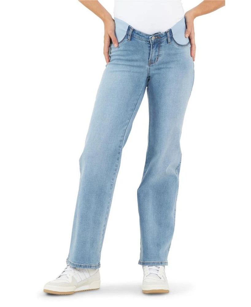 Kyle Wide Leg Jean Light Blue