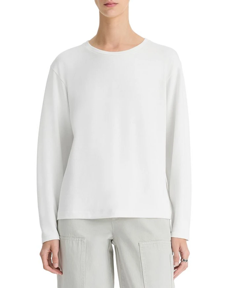 Relaxed Long Sleeve Crewneck Tee