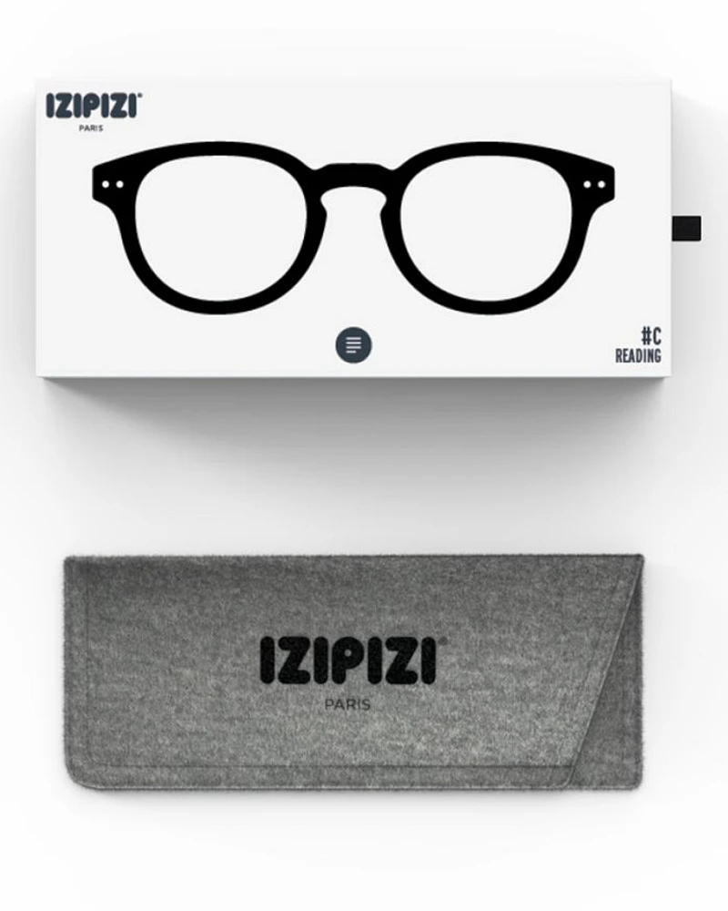 #C Square Reading Glasses, 45mm