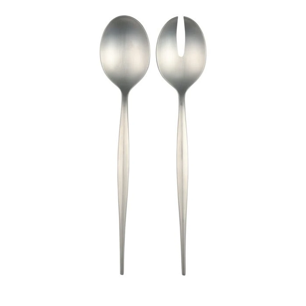 Natura Satin Finish Salad Serving Set