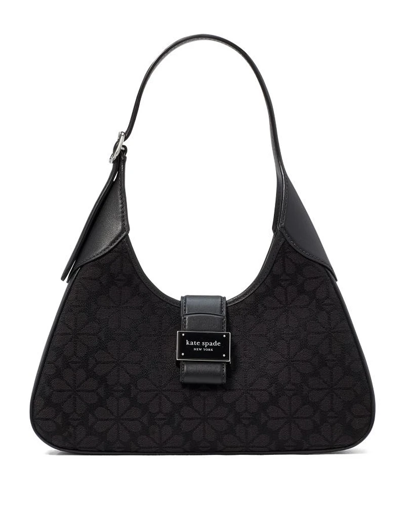 Spade Flower Jacquard Shoulder Bag