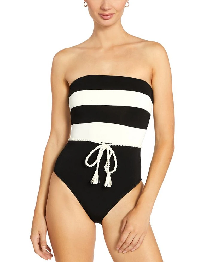 Babe Bandeau One Piece Swimsuit