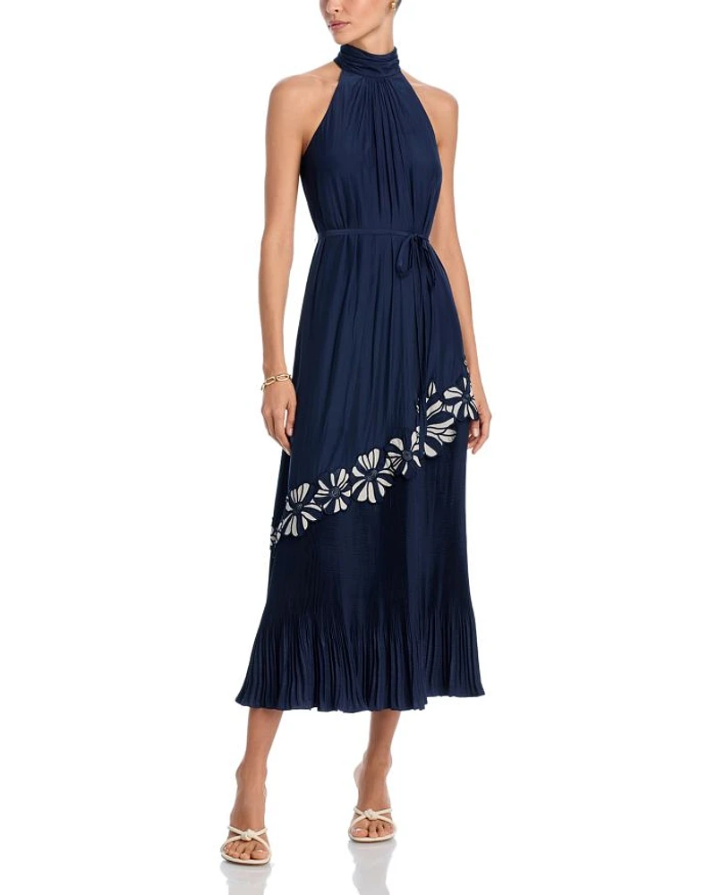 Eleah Floral Halter Midi Dress