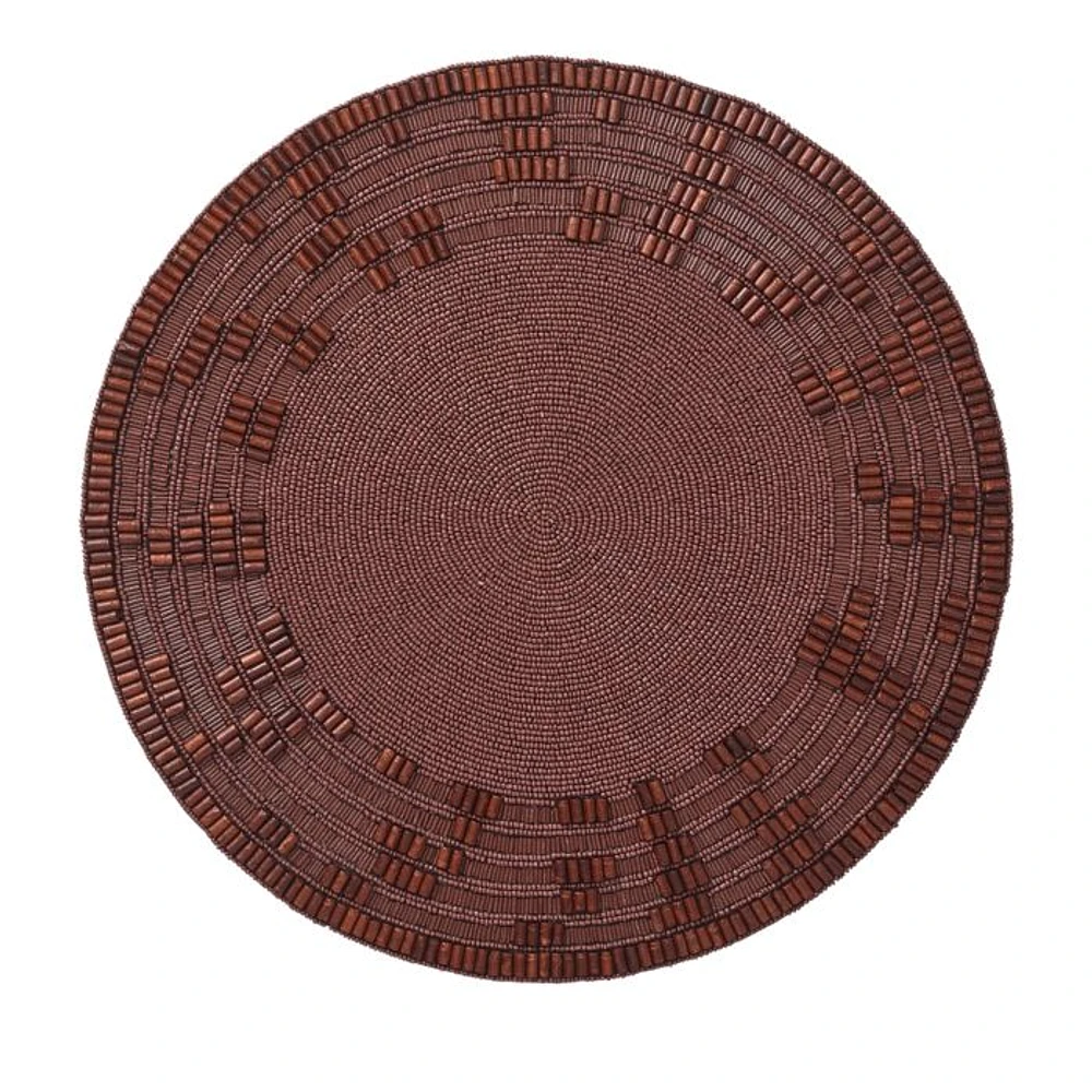Wood Matrix Placemat, Set of 2