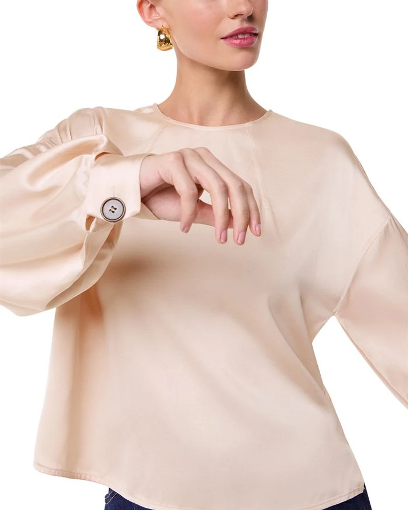 Demi Satin Blouse